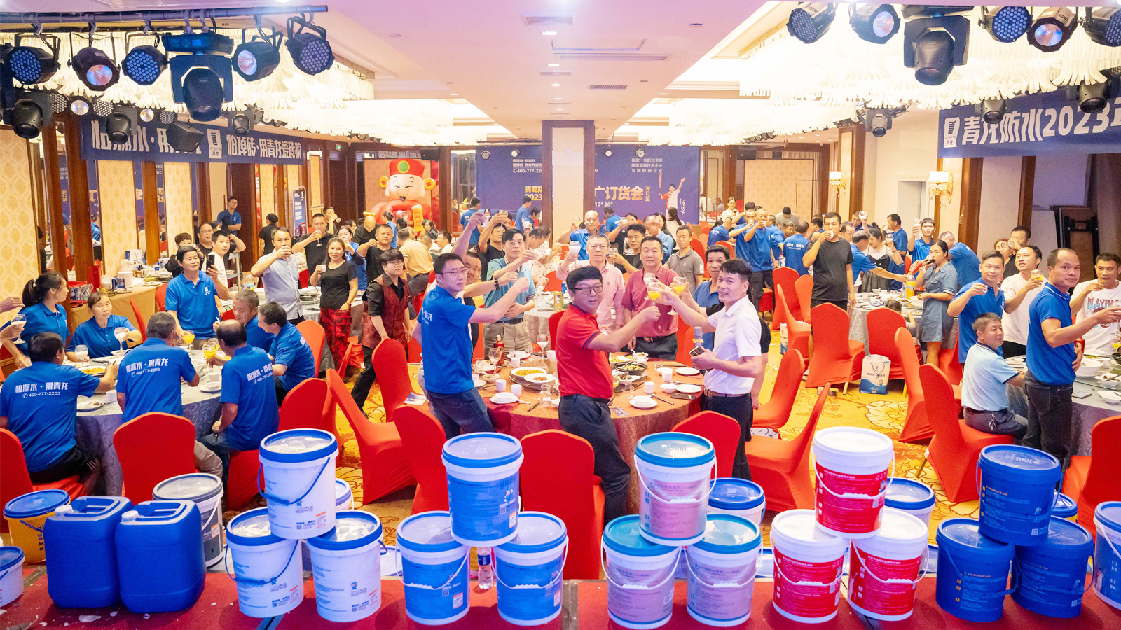再現(xiàn)青龍節(jié)訂貨盛況，青龍防水2023年品牌推廣訂貨會(huì)海口站成功舉行！